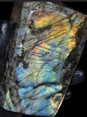 ✨️2 Lb BRICK intense High Grade Labradorite. SUPER FLASHY✨️ Reasonable Offers 👍